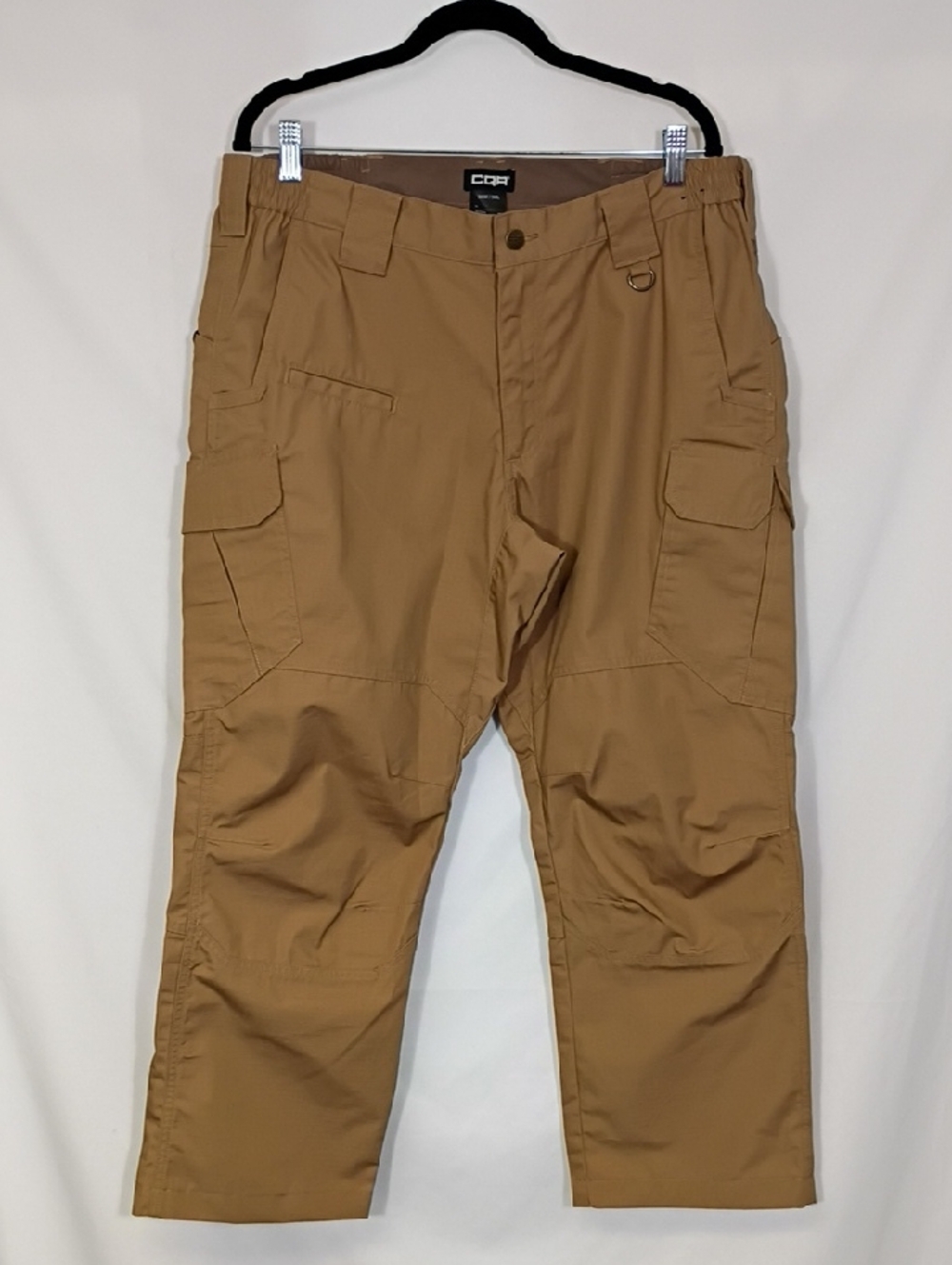 EUC CQR Tactical Series Pants Brown Cargo Mens Size 36W/30L